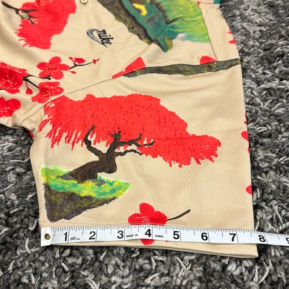 New NIKE Sportswear Dri-Fit Cherry Blossom Button Up Shirt jersey style - Picture 10 of 16
